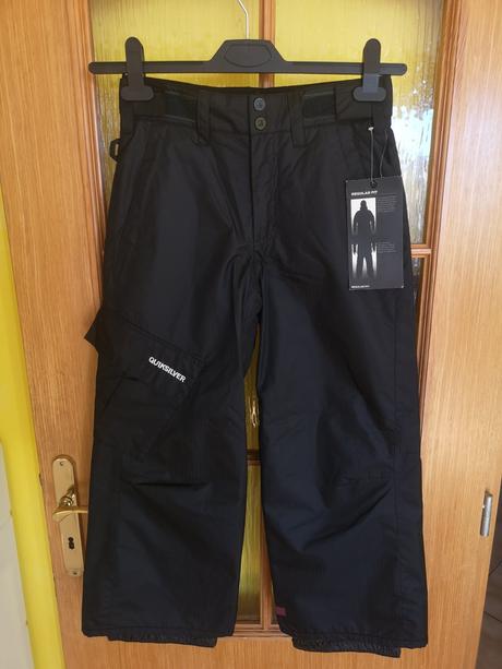 Quiksilver otepľovačky veľkosť 10 rokov, quiksilver,140