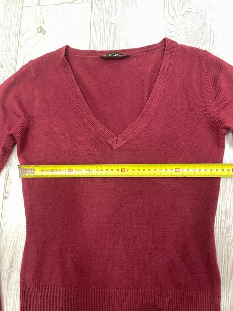 Burgundový svetrík, dorothy perkins,s