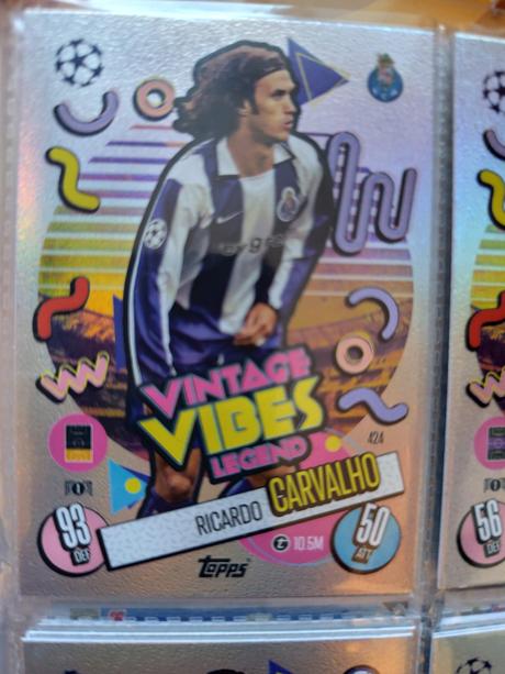 Futbalové kartičky match attax 2024/25 vintage, 
