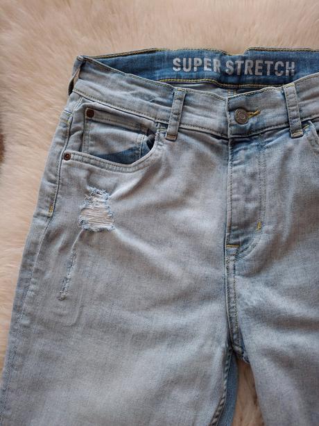 Riflove kratasy-sortky top stav h&m, h&m,158