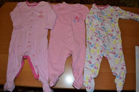 Zachovalé 3 ks-veľ. 6-9 mes, disney,74