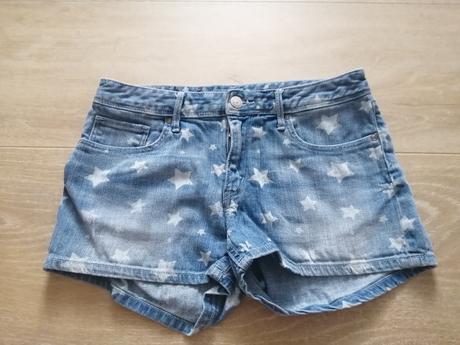 Rifľové kraťasy, h&m,152
