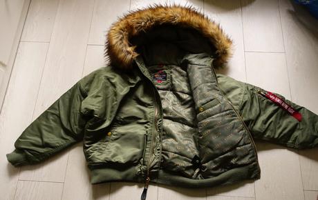 Zimná bunda alpha industries, s