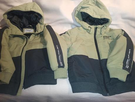 Prechodné vetrovky pre dvojičky, 116