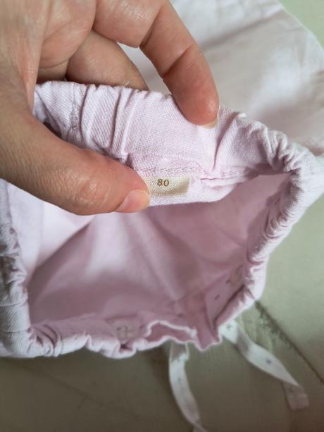 Ľanové nohavice 80, lupilu,80