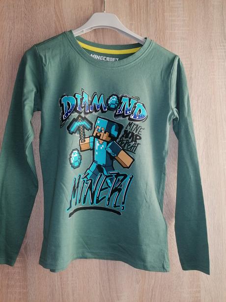 Tričko minecraft 134/140, 140