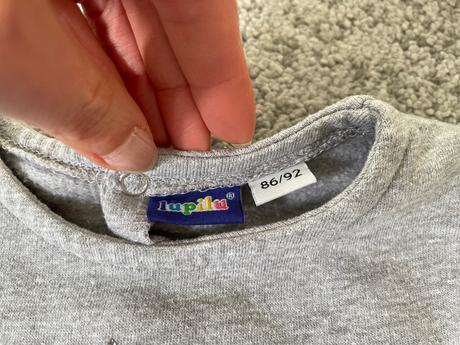 Lupilu mikinové šaty s vreckom 86/92, lupilu,92