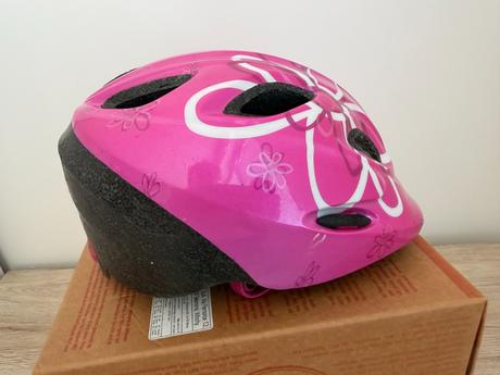 Detská cyklistická prilba met ružová, s