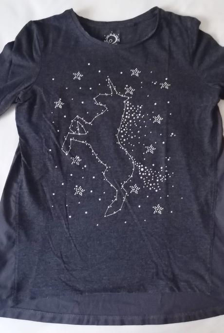 Tričko s jednorožcom, c&a,164