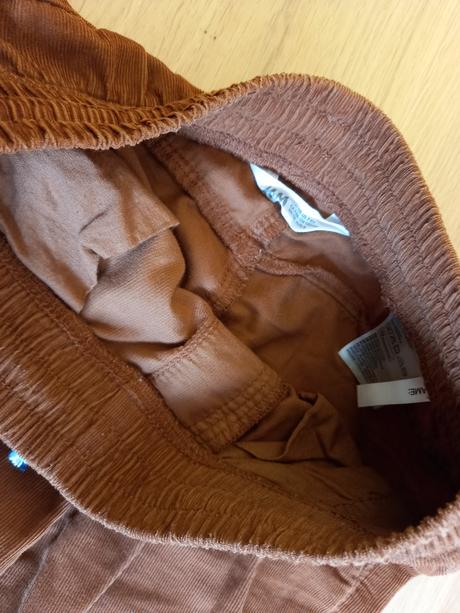 Tenké menšestrové nohavice, h&m,128