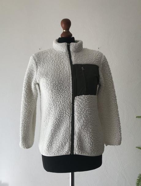 Štýlová dievčenská "teddy" bunda, bonprix,140