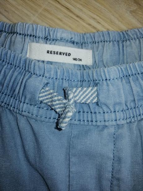 Ľanové nohavice, reserved,140