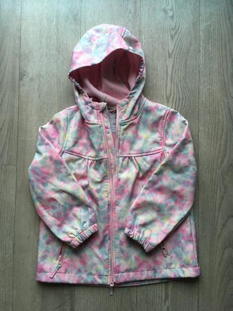 Dievčenská softshellová bunda zateplená kiki&koko, kiki&koko,116