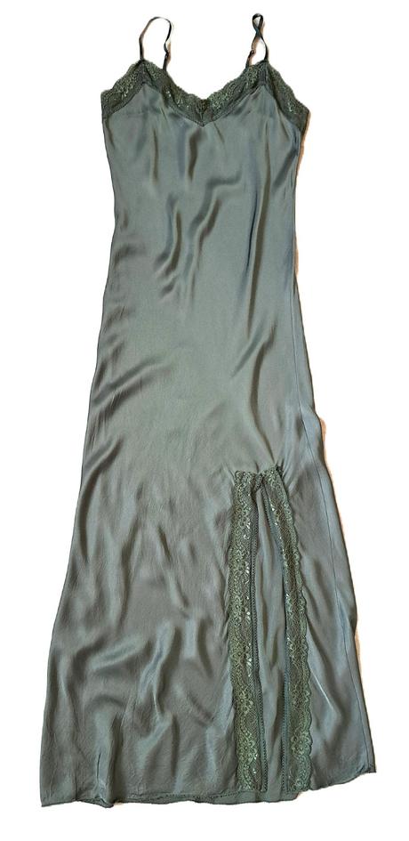 Dámske saténové maxi šaty zn. adilynn, veľ. m/l, l