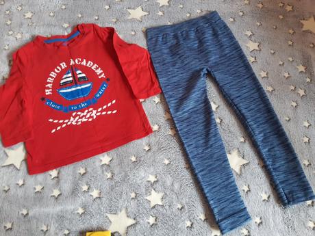 Balík oblečenia 16ks jeseň zima, 86–98