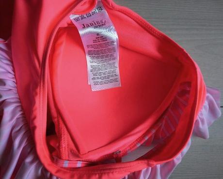 Neónovo ružové dámske plavky janina, v. xxl/48/50, xxl