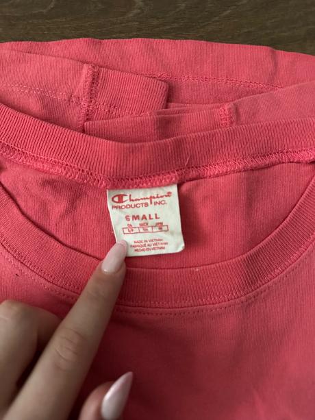 Ružové champion tričko, champion,s