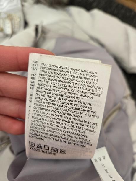Dámska perová bunda veľ.38, c&a,m