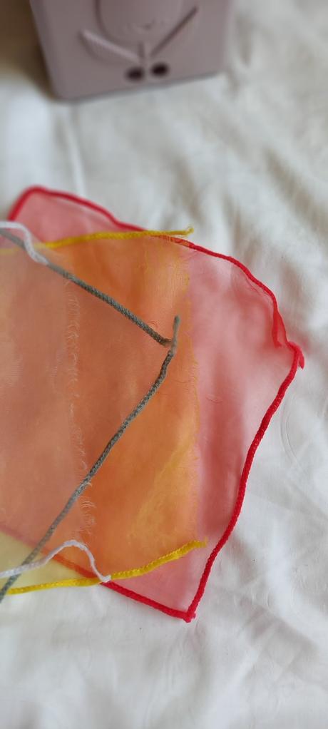 Taf toys box so šatkami, 