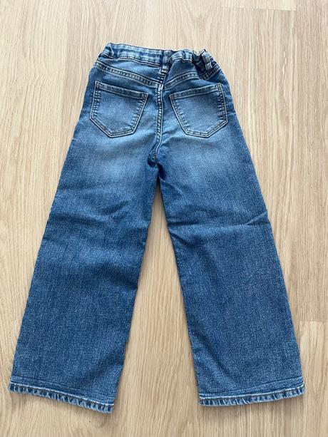 Široké dievčenské rifle, h&m,116