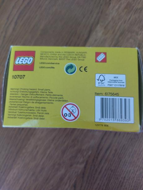 Lego classic 10707 červený kreatívny box, 