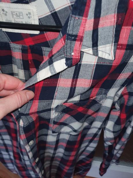 Predlzena košeľa lacno sm, f&f,m