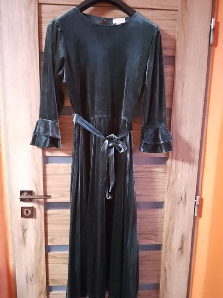 Luxusné zamatové šaty, next,44