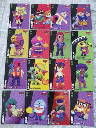 Brawl stars kartičky, 