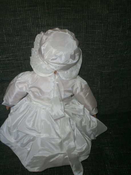 Šatočky + klobucik na krst, 62