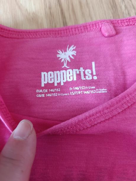 Dievčenské tričká 2 ks, pepperts,146