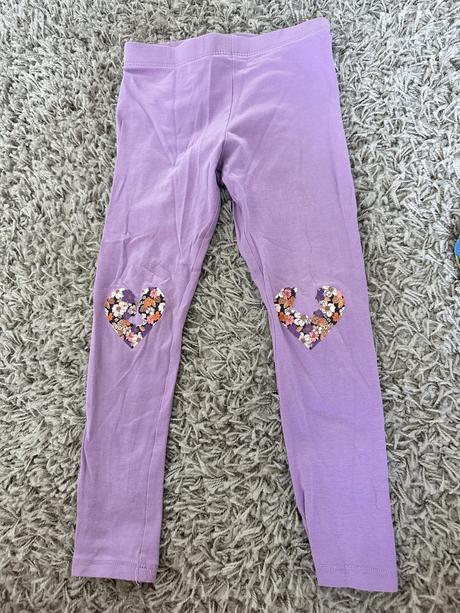Fialove leginky, h&m,110