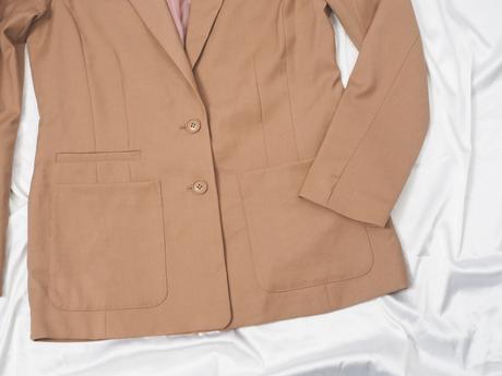 Kvalitné svetlohnedé sako h&m, h&m,42