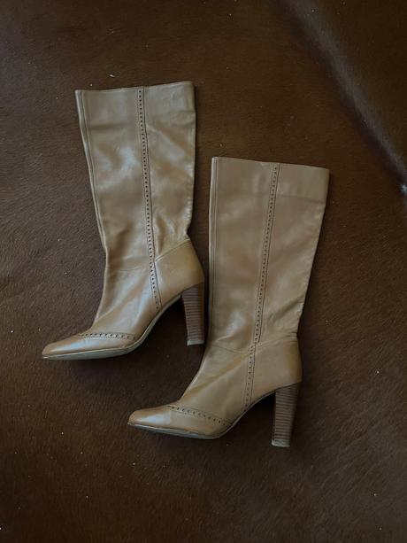 Čižmy kožené, 37