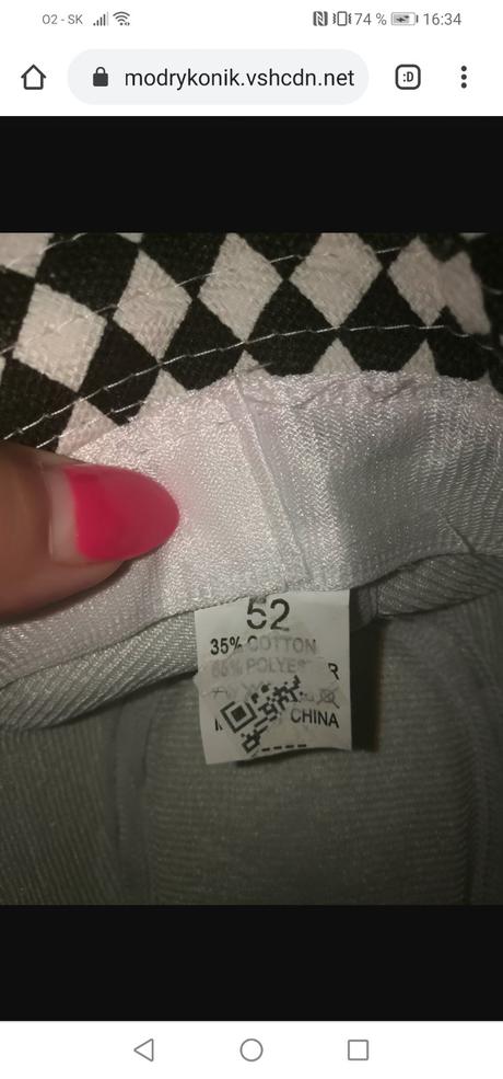 Klobúčik 50-52cm, 50