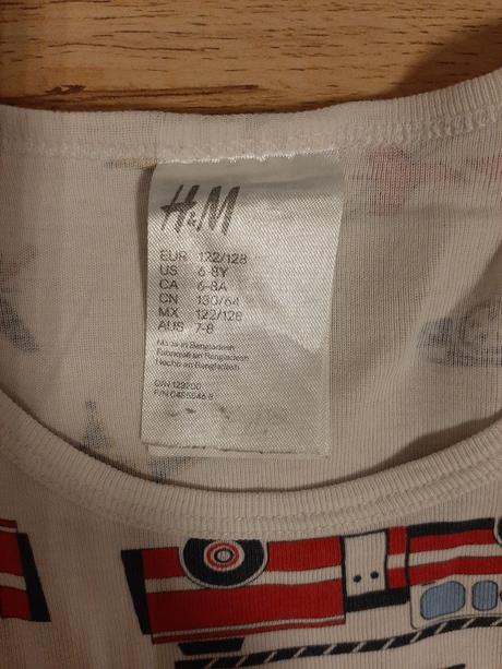 Tielko hasiči, h&m,122
