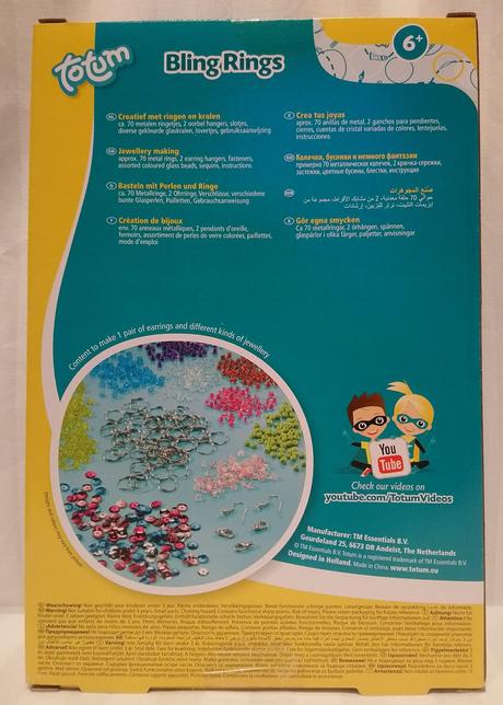 Bling rings - výroba korálkových šperkov, totum, 