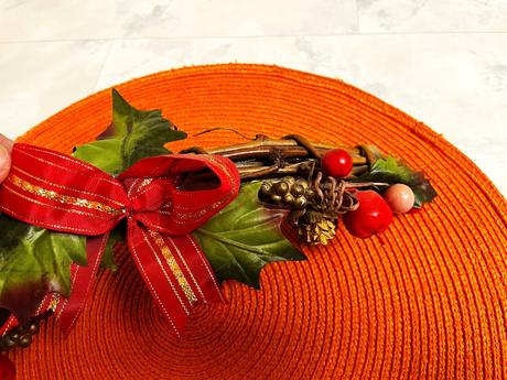 Závesný vianočný konár,