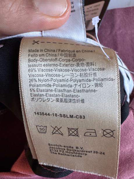 Scotch&soda viskozove noahavice s-xs, s