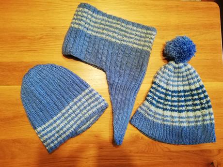 2x čiapka+ nákrčník, 134