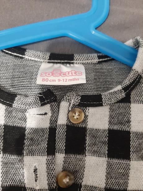 Kárované šaty, pepco,80