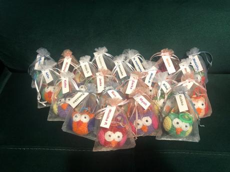 Háčkované handmade sovičky, 