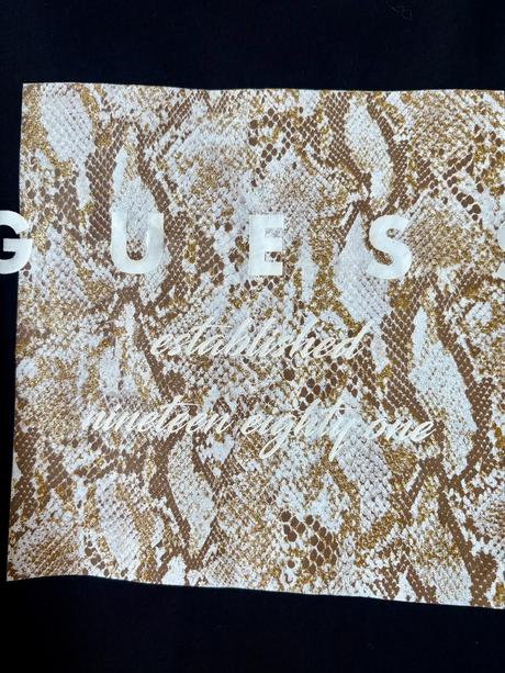 Guess tričko l organic cotton, guess,l