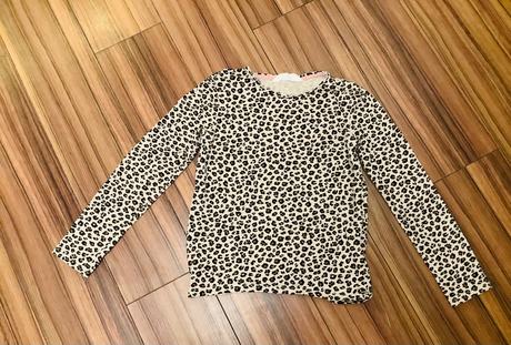 Krásne leopardie tricko h&m, h&m,134