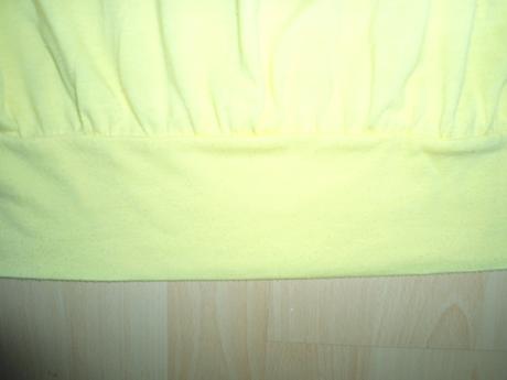 Zlte dlhsie tricko, fishbone,m