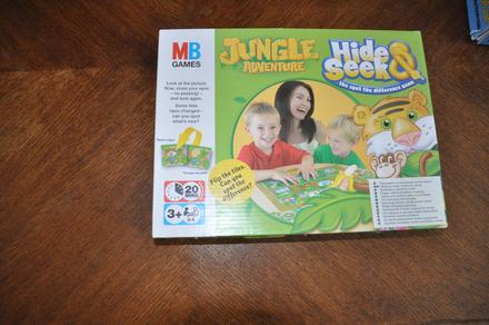 Hra hide and seek - jungla - od 3 rokov,
