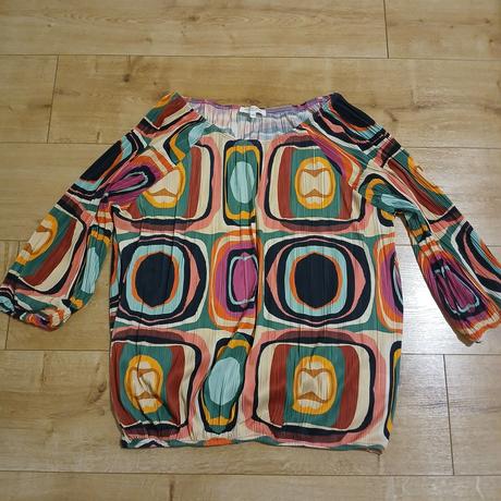 Pestrofarebná blúzka christian berg, xl