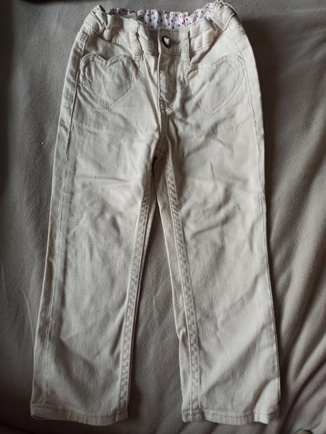 Nohavice so srdieckami, h&m,92