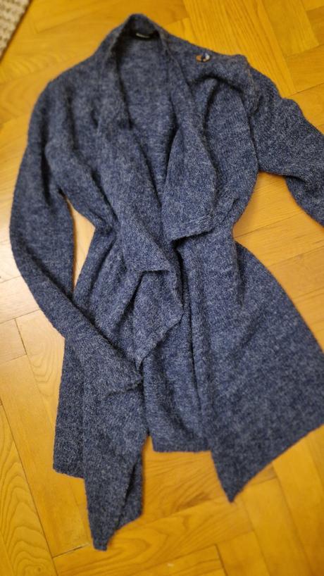 Tmovomodry kardigan, reserved,s
