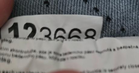 Ergonomický nosič, rischino