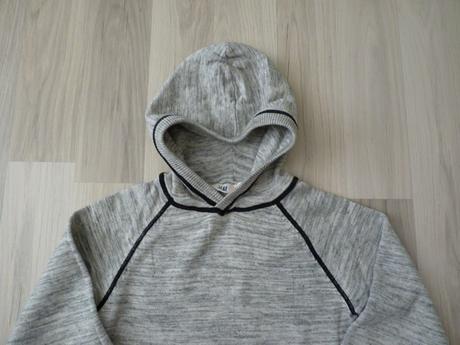 Pulóvrik s kapuckou_122/128, h&m,122